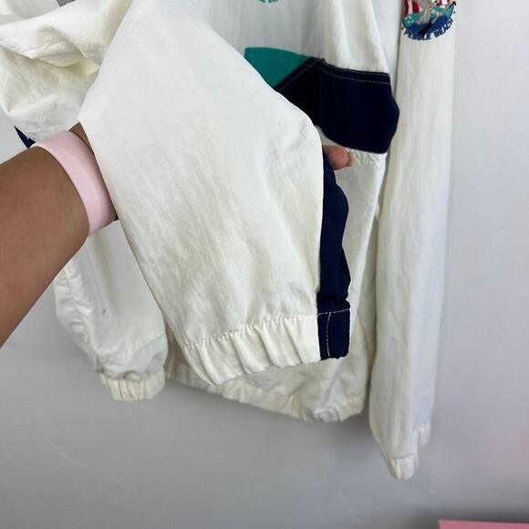 Vintage Men's windbreaker 1992 pebble beach u.s. open golf jacket size medium - Picture 4 of 10